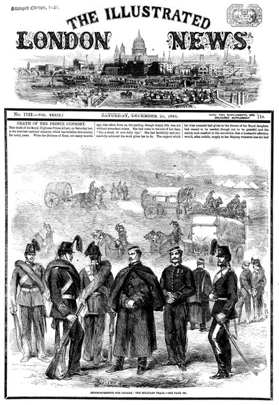 Death of Albert 1819-1861, Prince Consort of Queen Victoria, 14 December 1861 by Unbekannt