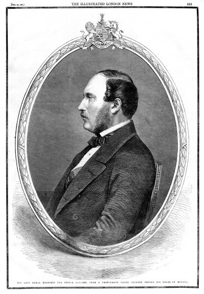 Death of Albert, Prince Consort, 1861 by Unbekannt