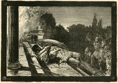 Death of Alcibiades by Unbekannt