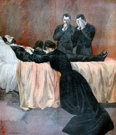 Death of Marie François Sadi Carnot, President of the French Third Republic by Unbekannt