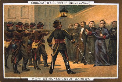 Death of Monseigneur Darboy, Archbishop of Paris, 24th May 1871 by Unbekannt