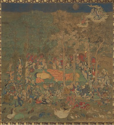 Death of the Historical Buddha Nehan-zu by Unbekannt