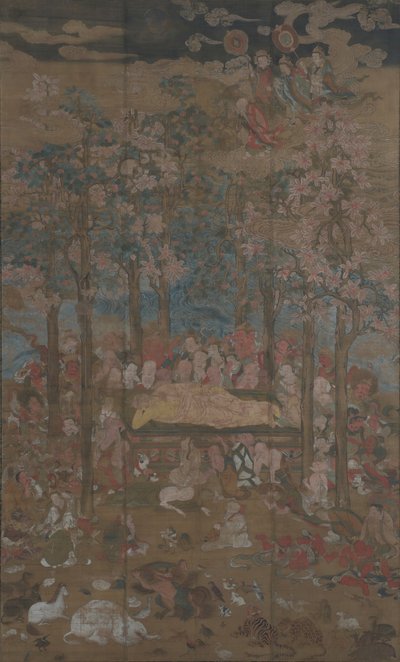 Death of the Historical Buddha Nehan-zu by Unbekannt