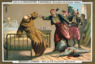 Death of the Reverend Father Salvatore, a Franciscan Monk by Unbekannt