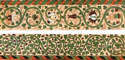 Decoration in Kumla Church, Sweden, 1928 by Unbekannt