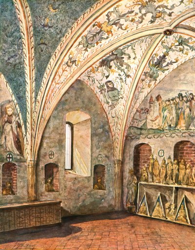 Decoration in St Nicholas Church, Jüterbog, Brandenburg, Germany by Unbekannt