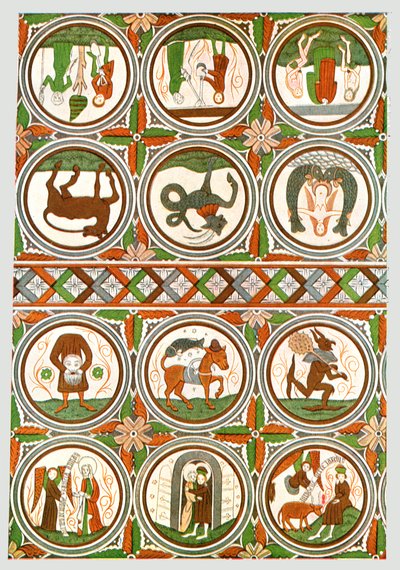 Decoration in Stora Råda Old Church, Västra Götaland, Sweden by Unbekannt