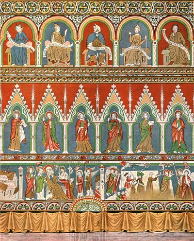 Decoration in Stora Råda Old Church, Västra Götaland, Sweden by Unbekannt