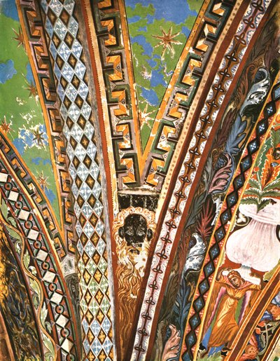Decoration in the Basilica of Saint Francis, Assisi, Italy by Unbekannt