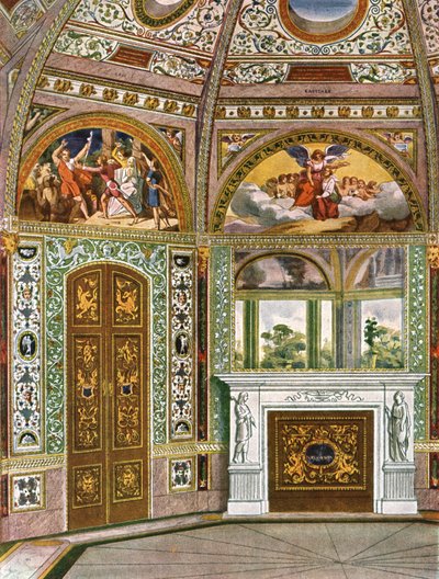 Decoration in the Octagon Garden Pavilion in Buckingham Palace, London by Unbekannt