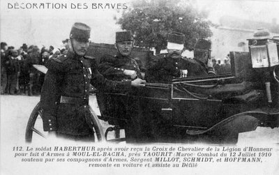 Decoration of a French Soldier with the Légion d