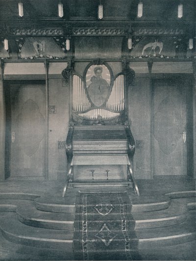 Decorations for a Music Room by Fritz Erler, c. 1899 by Unbekannt
