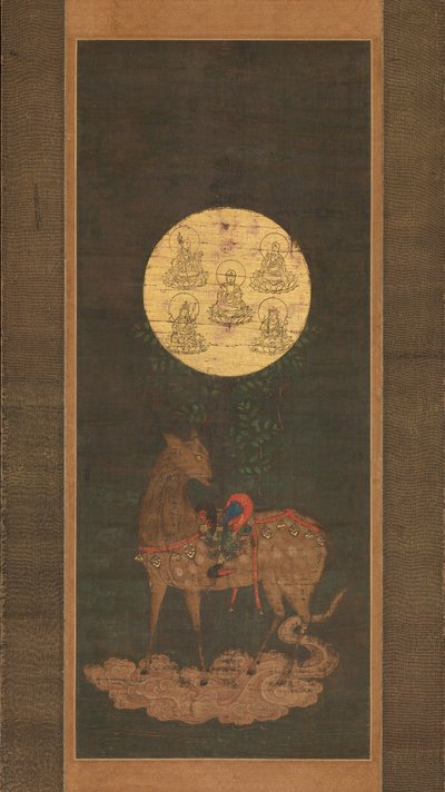 Deer Mandala of Kasuga Shrine by Unbekannt