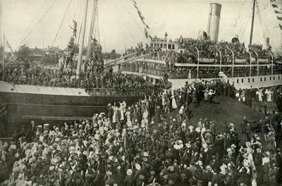 Departure of the Victorian B.C. Contingent by Unbekannt