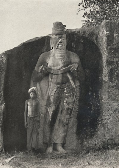 According to Tradition, Statue of Parakrama Bahu I, the Great 1164-1197 AD, Pollonnaruwa, 192 by Unbekannt
