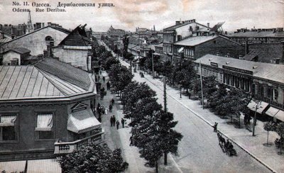 Deribasovskaya Street, Odessa, Russia by Unbekannt