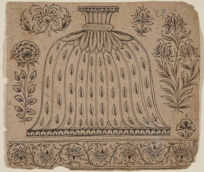 Design for a Hookah Base by Unbekannt