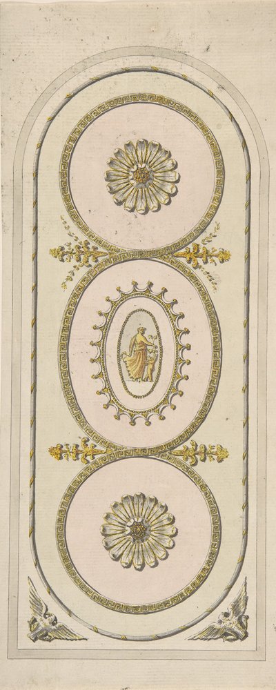 Design for a Panel by Unbekannt