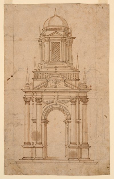 Design for a Tabernacle by Unbekannt