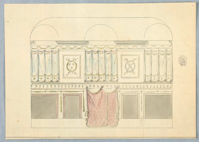 Design for an Interior by Unbekannt