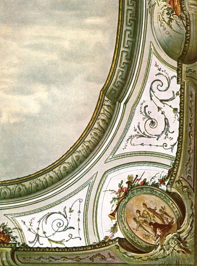 Design for Ceiling Decoration, Italy by Unbekannt