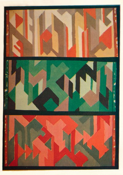 Designs for Rugs by the Allgauer Handwebeteppiche by Unbekannt