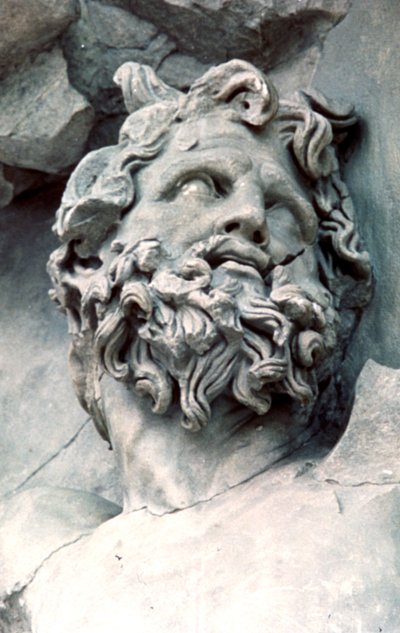 Great Frieze of the Pergamon Altar (detail) by Unbekannt