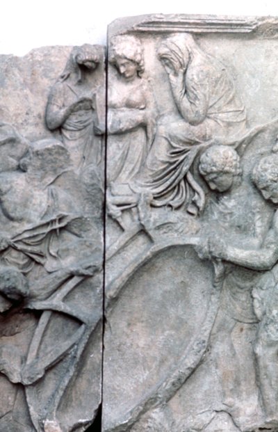 (detail) from the Great Frieze of the Pergamon Altar by Unbekannt