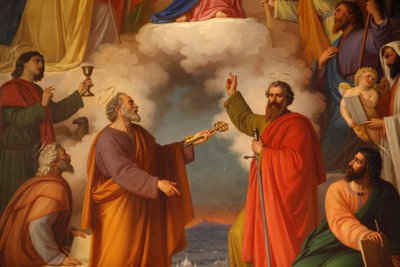 (detail) Saint Peter and Saint Paul, Turin, Italy by Unbekannt