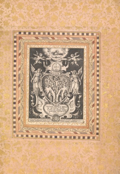Devotional Scene, Folio from the Bellini Album by Unbekannt