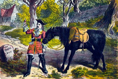 Dick Turpin, English robber and highwayman by Unbekannt