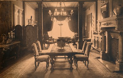 Dining Room at the Cuban Embassy in Brussels, Belgium by Unbekannt