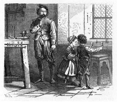 Discovery of the Principle of the Telescope, 17th Century, 1863 by Unbekannt