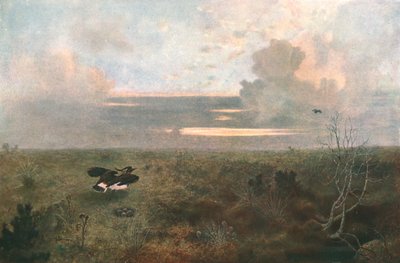 Disturbed: A Plover Rising from Its Nest, 1879, c1902 by Unbekannt