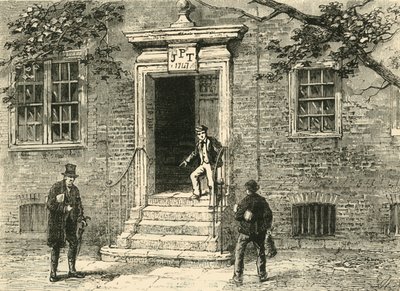 Doorway in Staples Inn by Unbekannt