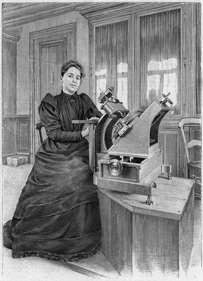 Dorothea Klumpke Roberts, American Mathematician and Astronomer by Unbekannt