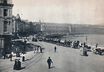 Douglas - General View of the Promenade, 1895 by Unbekannt