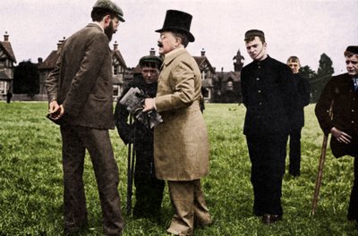 Dr Barnardo at One of His Homes by Unbekannt