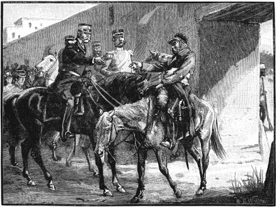 Dr. Brydon Arriving at Jelalabad with News of British Deaths, First Anglo-Afghan War, 1842 by Unbekannt