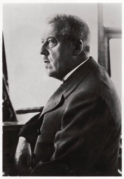 Dr Hugo Eckener, manager of the Luftschiffbau Zeppelin by Unbekannt
