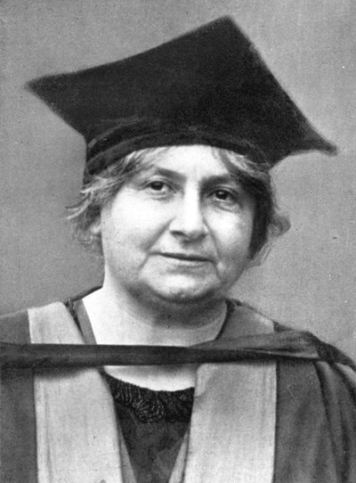 Dr Maria Montessori, Italian Philosopher by Unbekannt