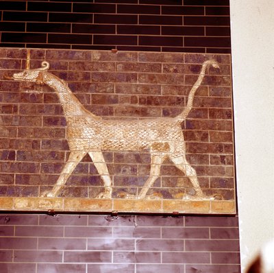 Dragon Sacred to the God Marduk (detail), Ishtar Gate by Unbekannt