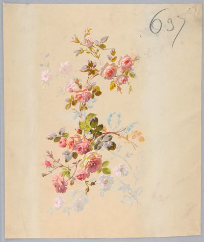 Drawing, from Saint Germain - Volumes 1 & 2, ca. 1896 by Unbekannt