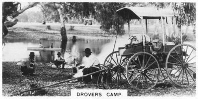 Drovers camp, Australia, 1928 by Unbekannt
