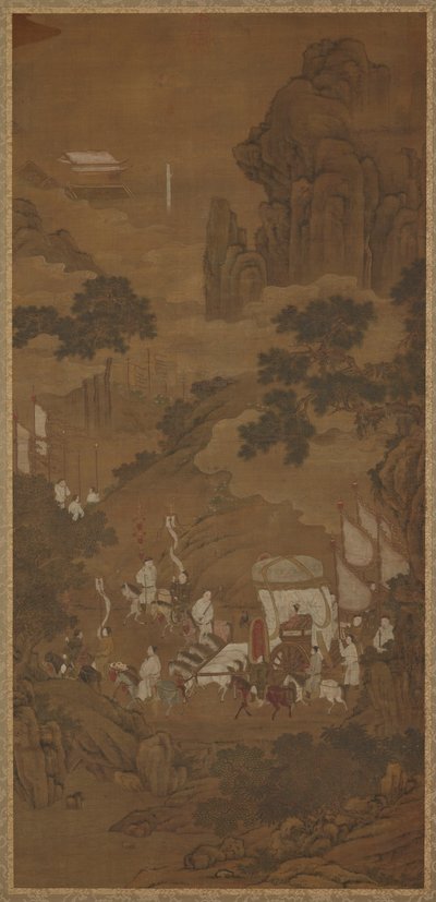 Duke Wen of Jin Recovering His State by Unbekannt