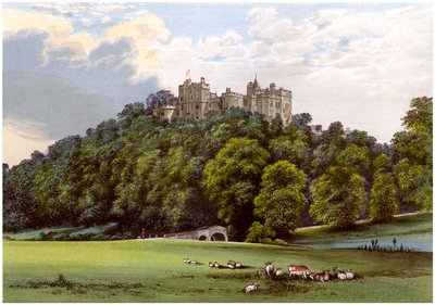 Dunster Castle, Home of the Fownes-Luttrell Family, Somerset, c1880 by Unbekannt