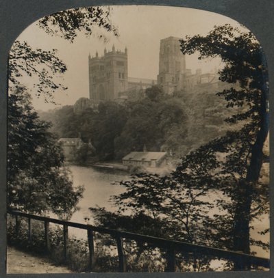 Durham Cathedral - Viewed from across the River, England by Unbekannt