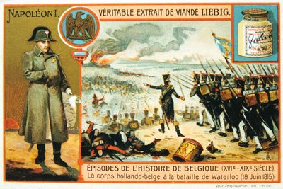 Dutch-Belgian Troops at the Battle of Waterloo by Unbekannt