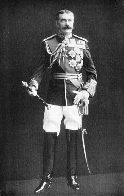 Earl Kitchener of Khartoum, Irish-born British soldier and statesman by Unbekannt