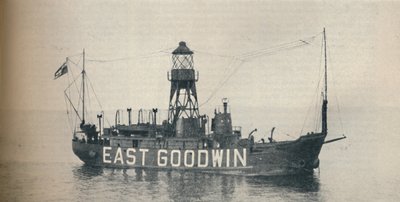 East Goodwin Lightship One and a Half Miles East of the Goodwin Sands by Unbekannt